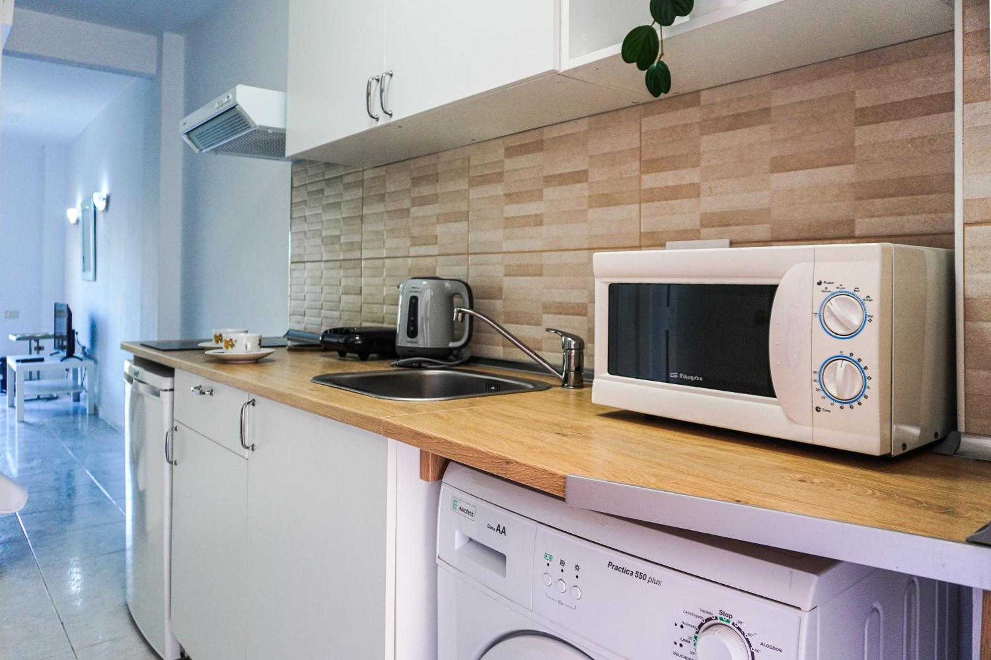 Modern Studio Close To The Beach With Pool 푸에르토 드 라 크루즈 외부 사진